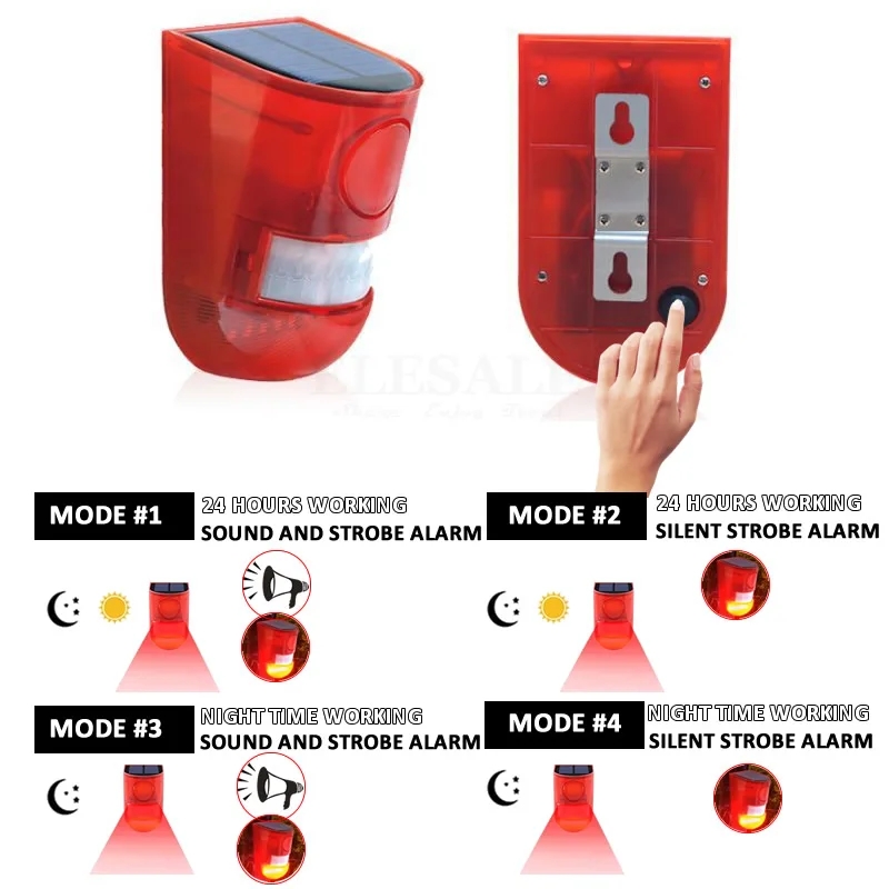 Waterproof Solar Powered Alarm - đánh giá và giá Sim Gsm Alarm