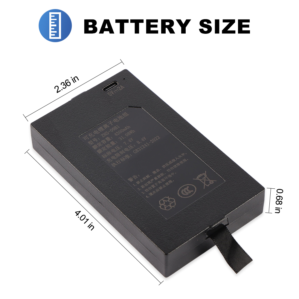 ZNS-09B1 4200mAh C+C- P-P+ Rep - đánh giá và giá Home Security Battery Replacement
