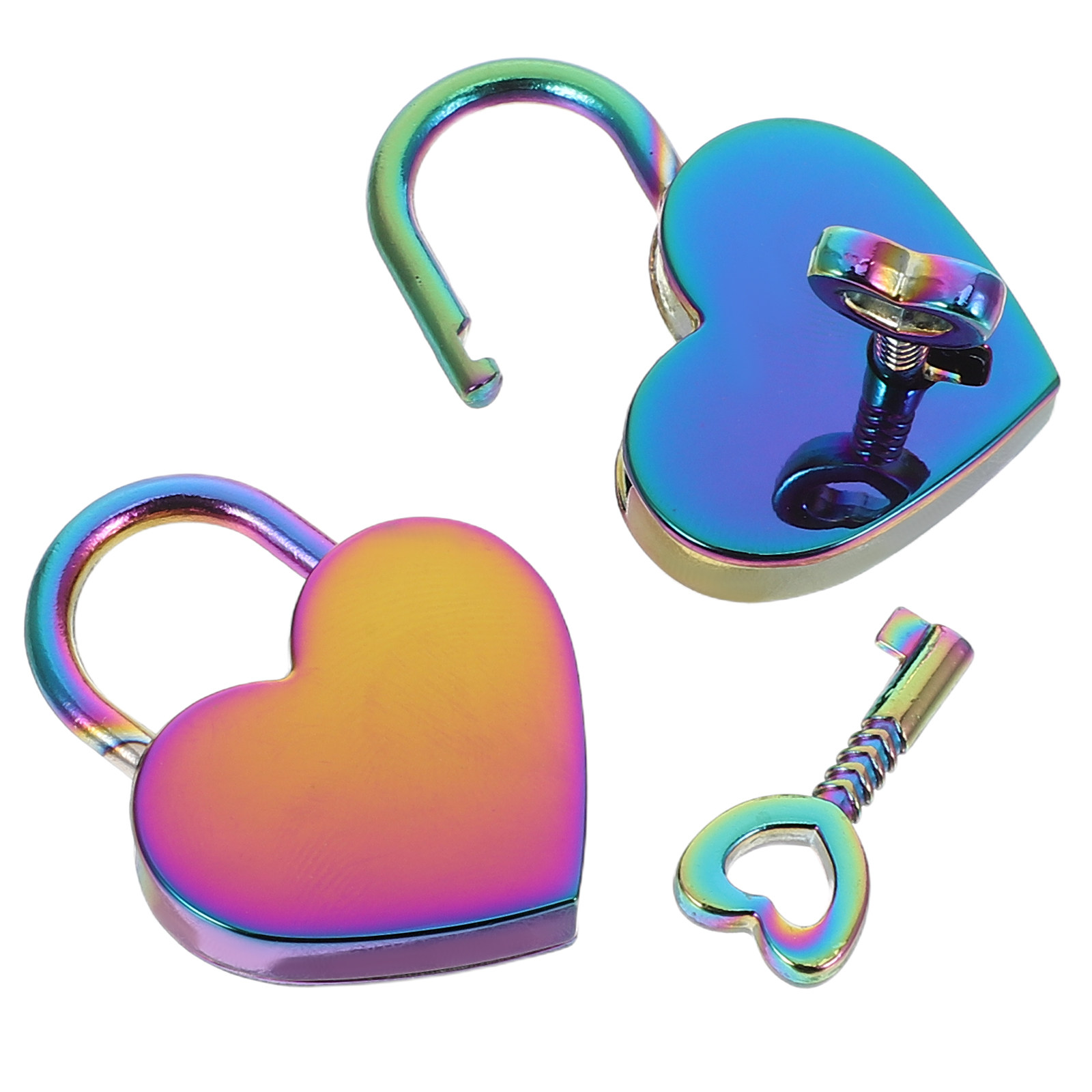 2Set Mini Heart Shaped Padlock - đánh giá và giá Home Security Box